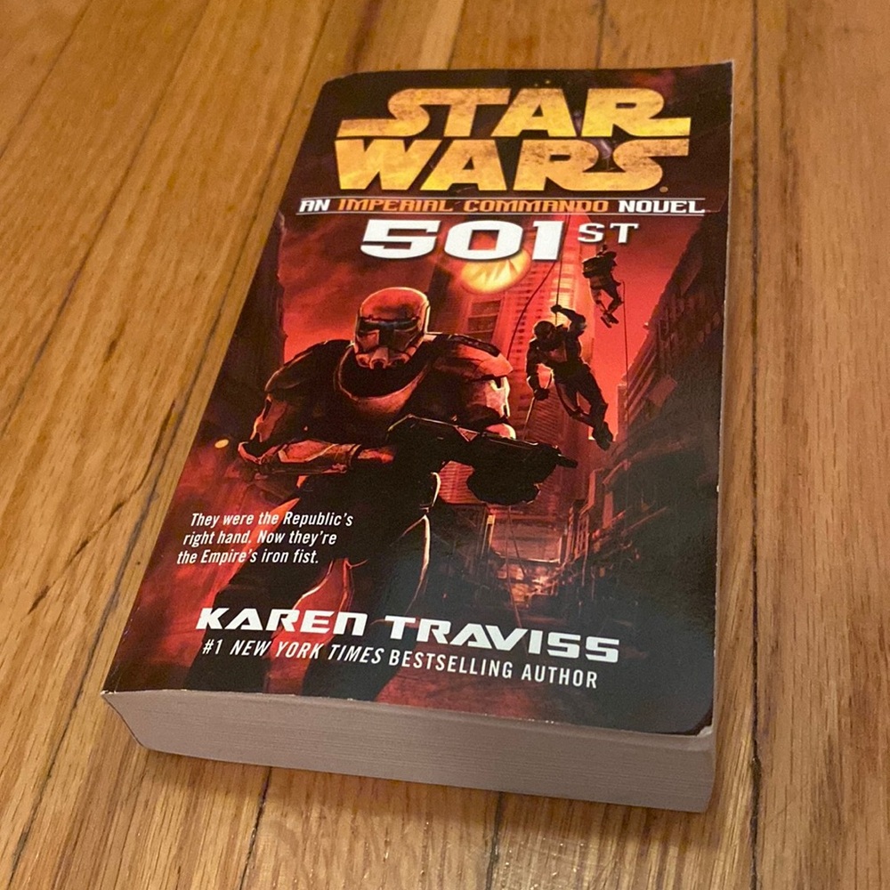 Star Wars An Imperial Commando Novel 501st - Karen Traviss (paperback book)